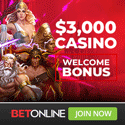 BET Online Casino New Player Bonus!